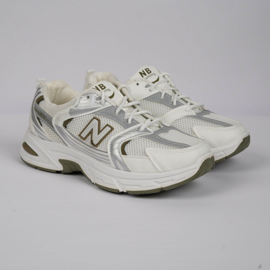 New Balance 530 – White / Olive