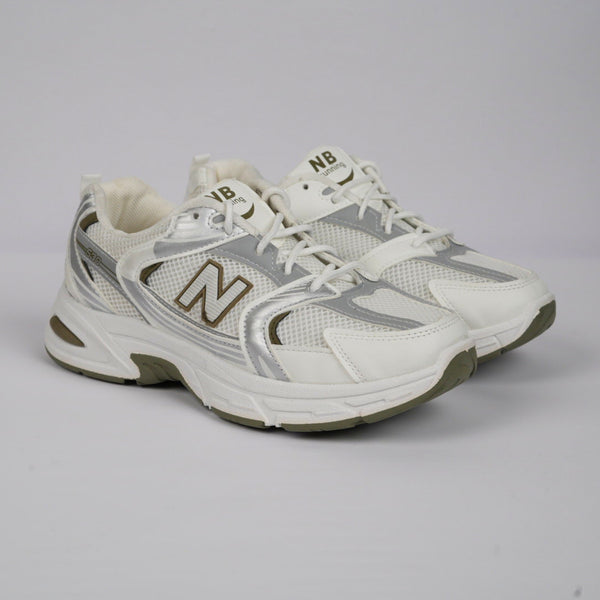 New Balance 530 – White / Olive