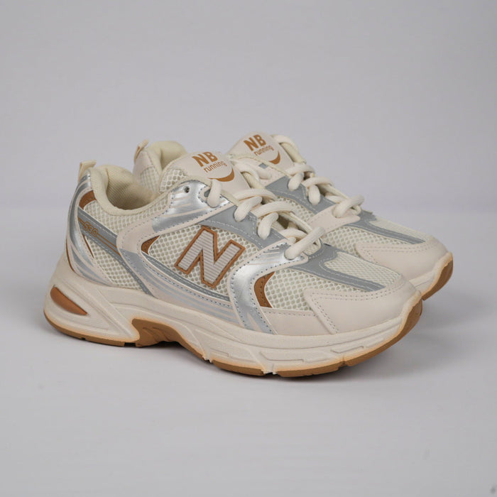 New Balance 530 – White / Caramel