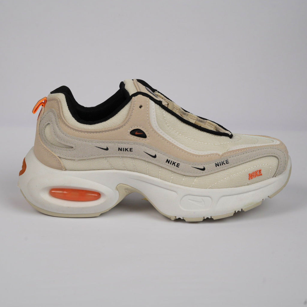 Nike Air Max Sneakers – Beige & Orange