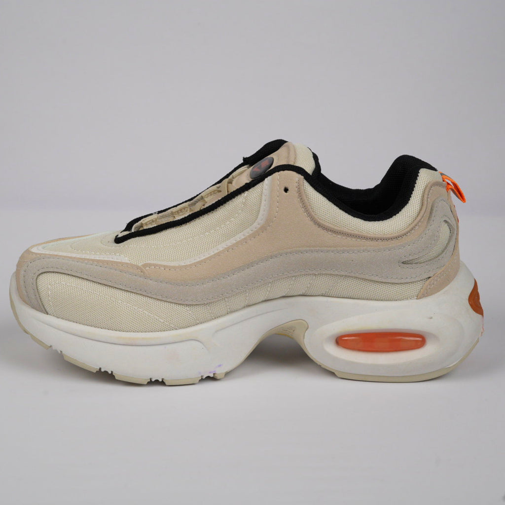 Nike Air Max Sneakers – Beige & Orange