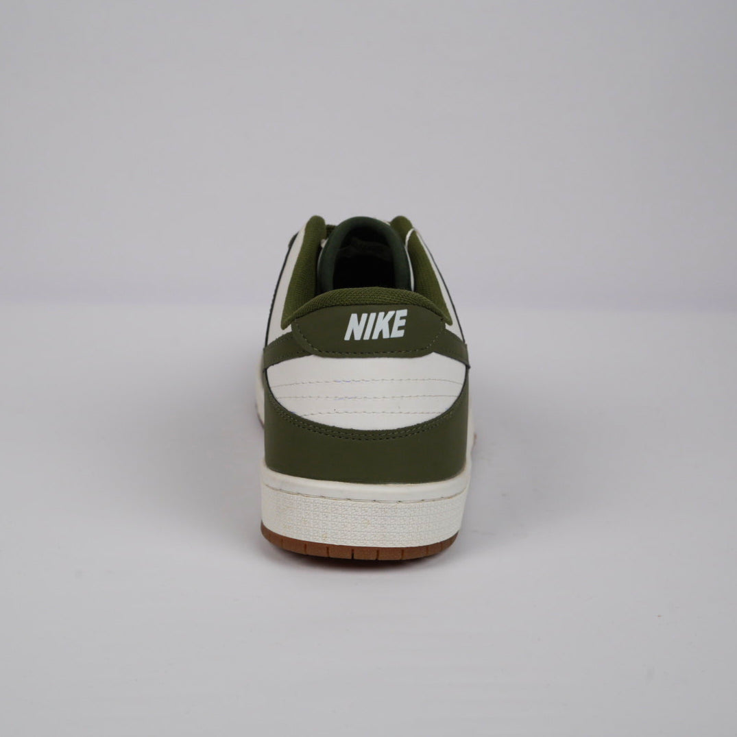 Nike Dunk Low – White / Olive Green
