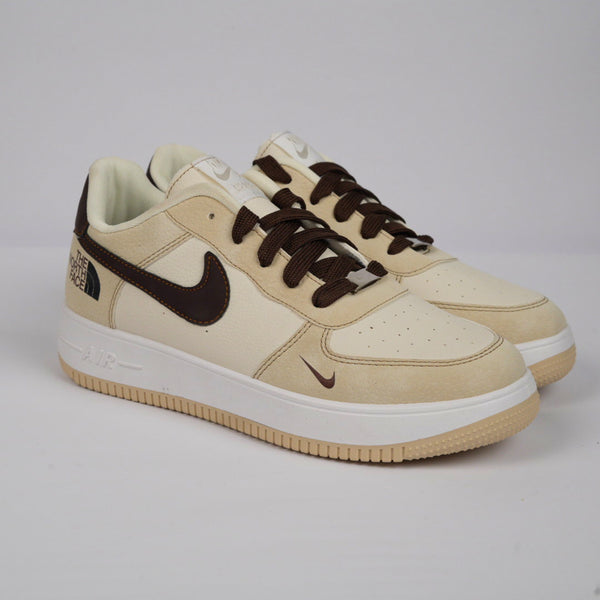 Nike Air Force 1 TNF – Sail / Brown