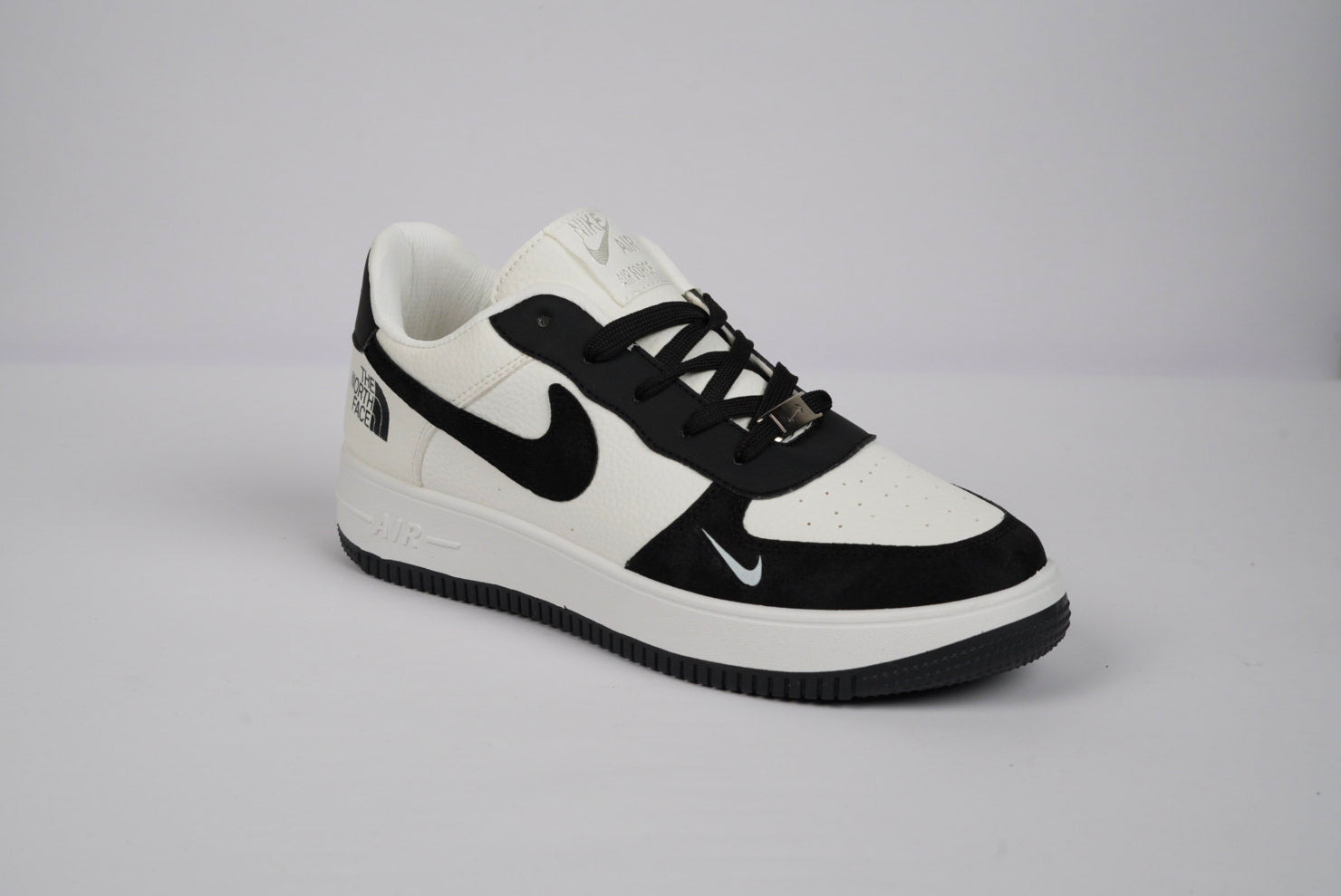 AF1 x TNF Black/White