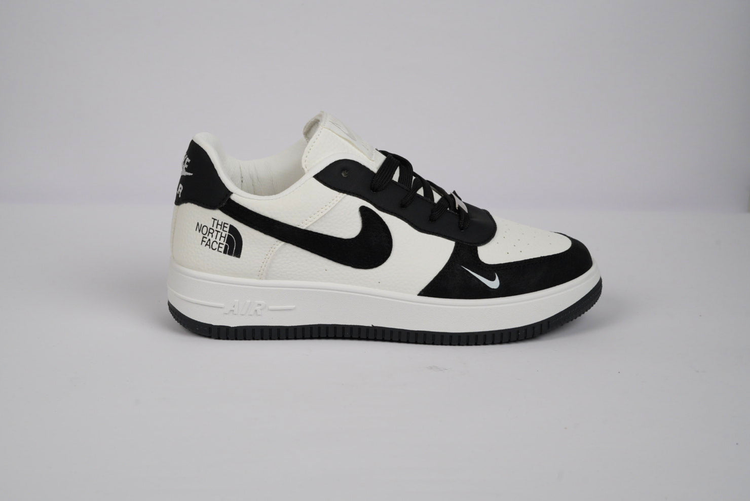 AF1 x TNF Black/White