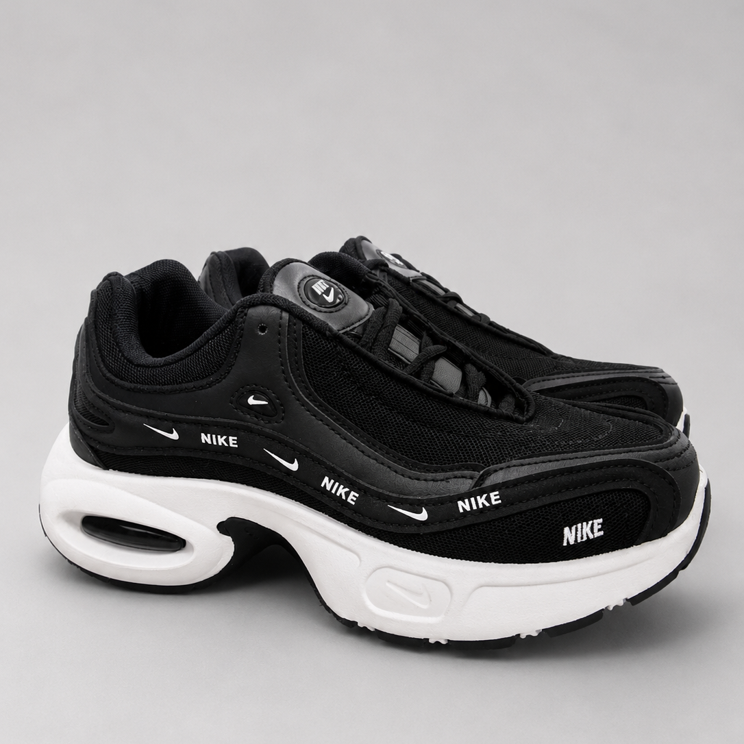 Nike Air Max Sneakers – Black & White